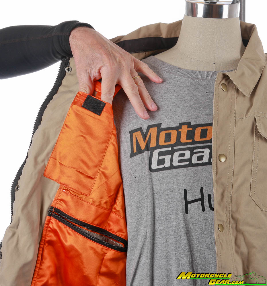 Viewing Images For Cortech The Denny Canvas Jacket :: MotorcycleGear.com