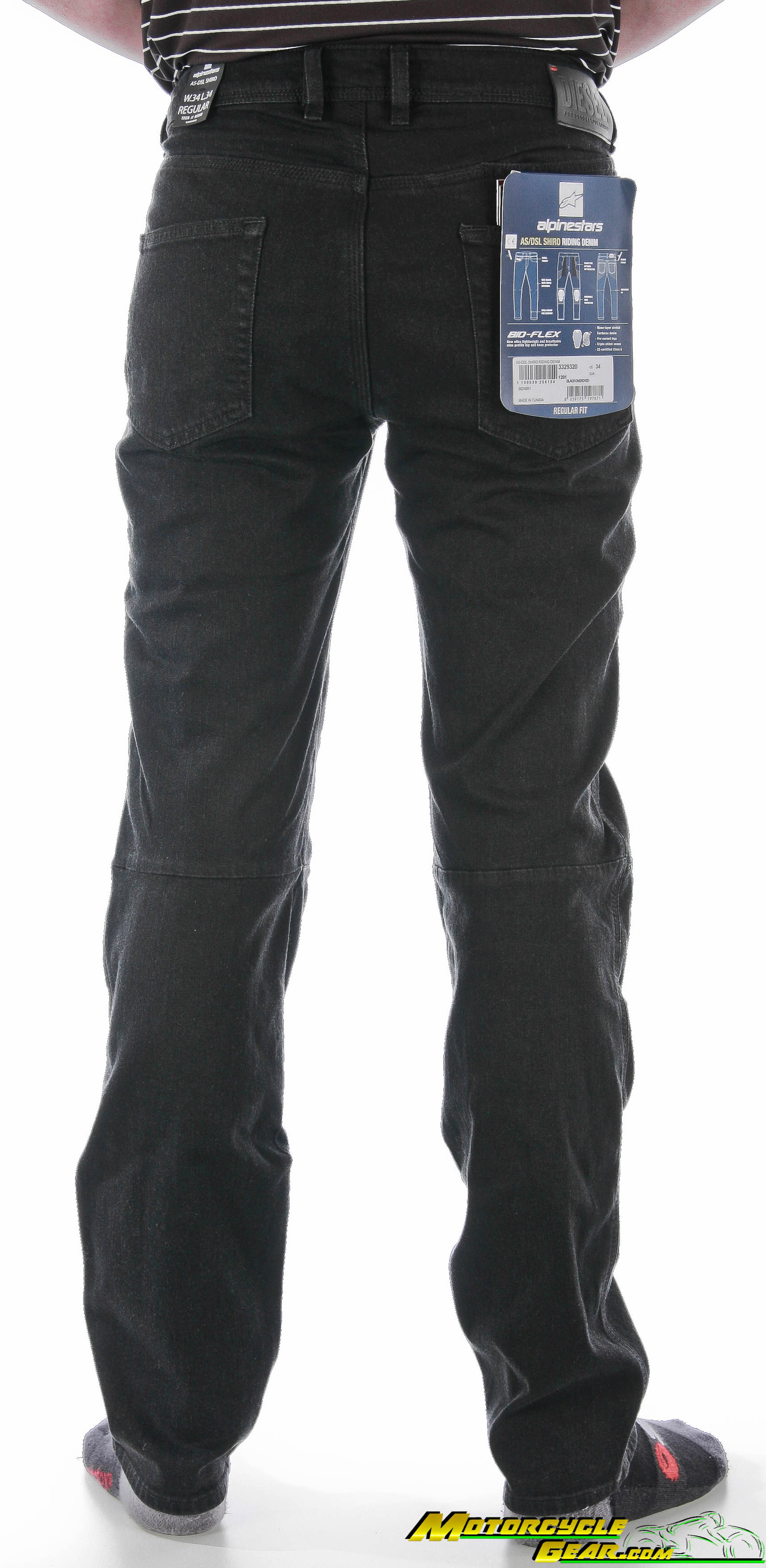 Viewing Images For Alpinestars Diesel Shiro Tech Denim Jeans (Size 34 ...