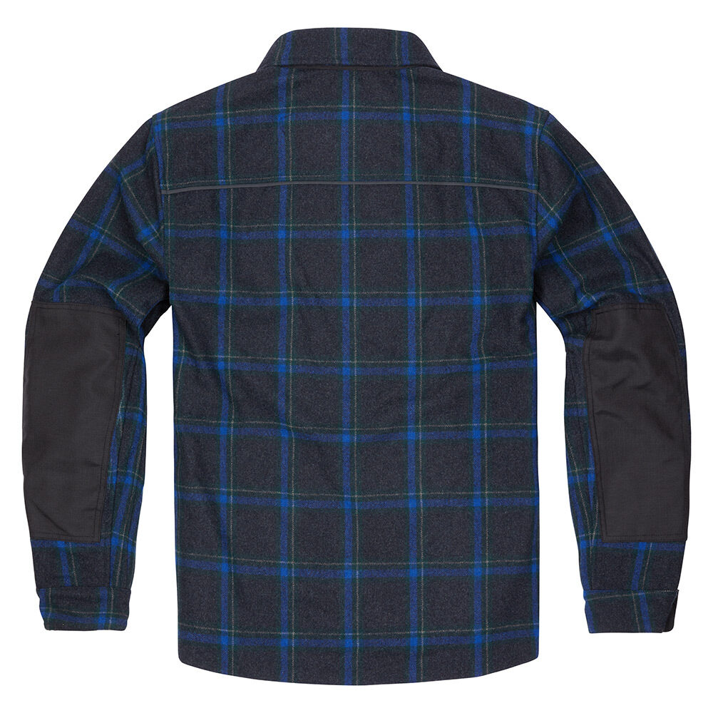 Viewing Images For Icon Upstate Riding Flannel Jacket :: MotorcycleGear.com