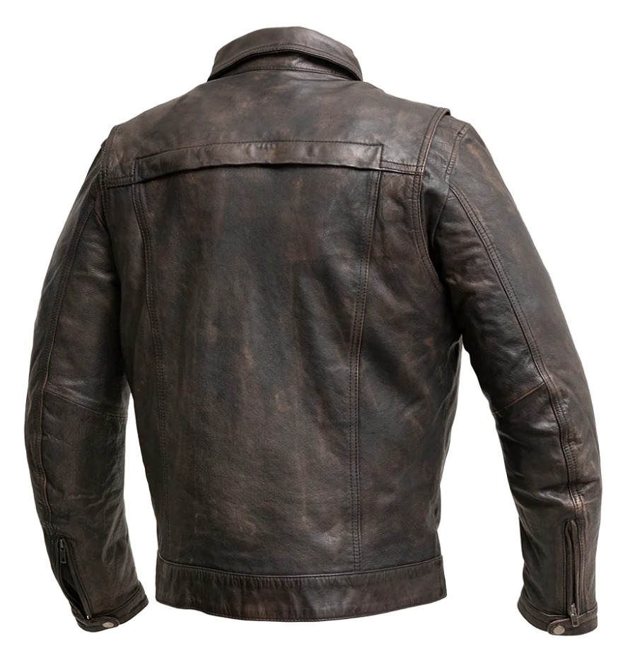 Viewing Images For First Manufacturing Villain Leather Jacket ...