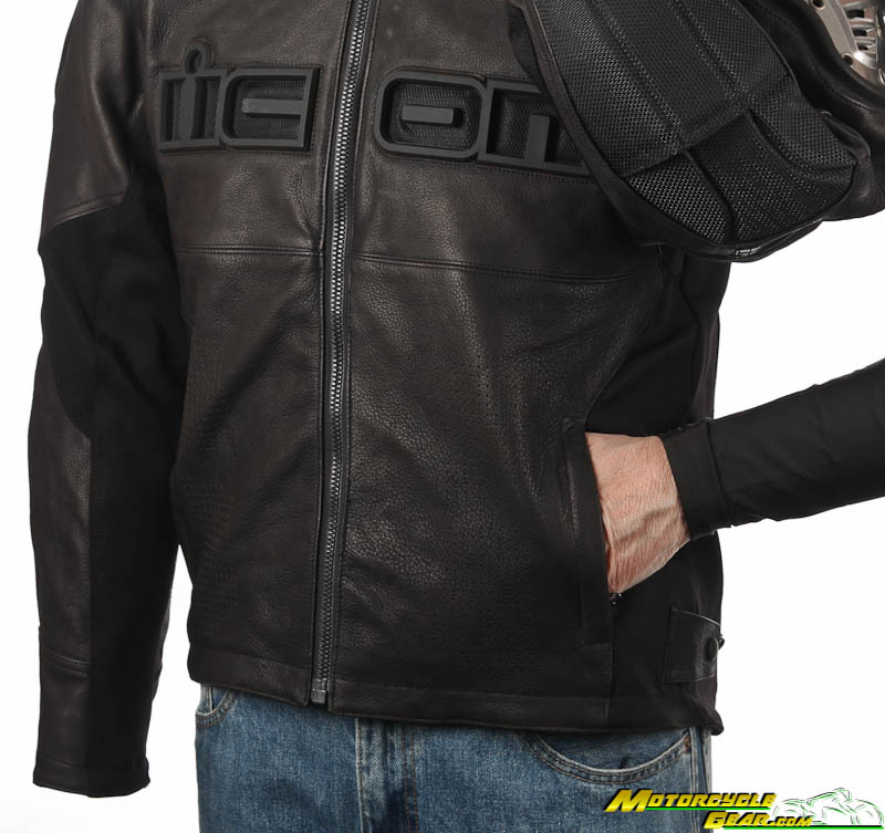 Viewing Images For Icon TiMax Jacket :: MotorcycleGear.com
