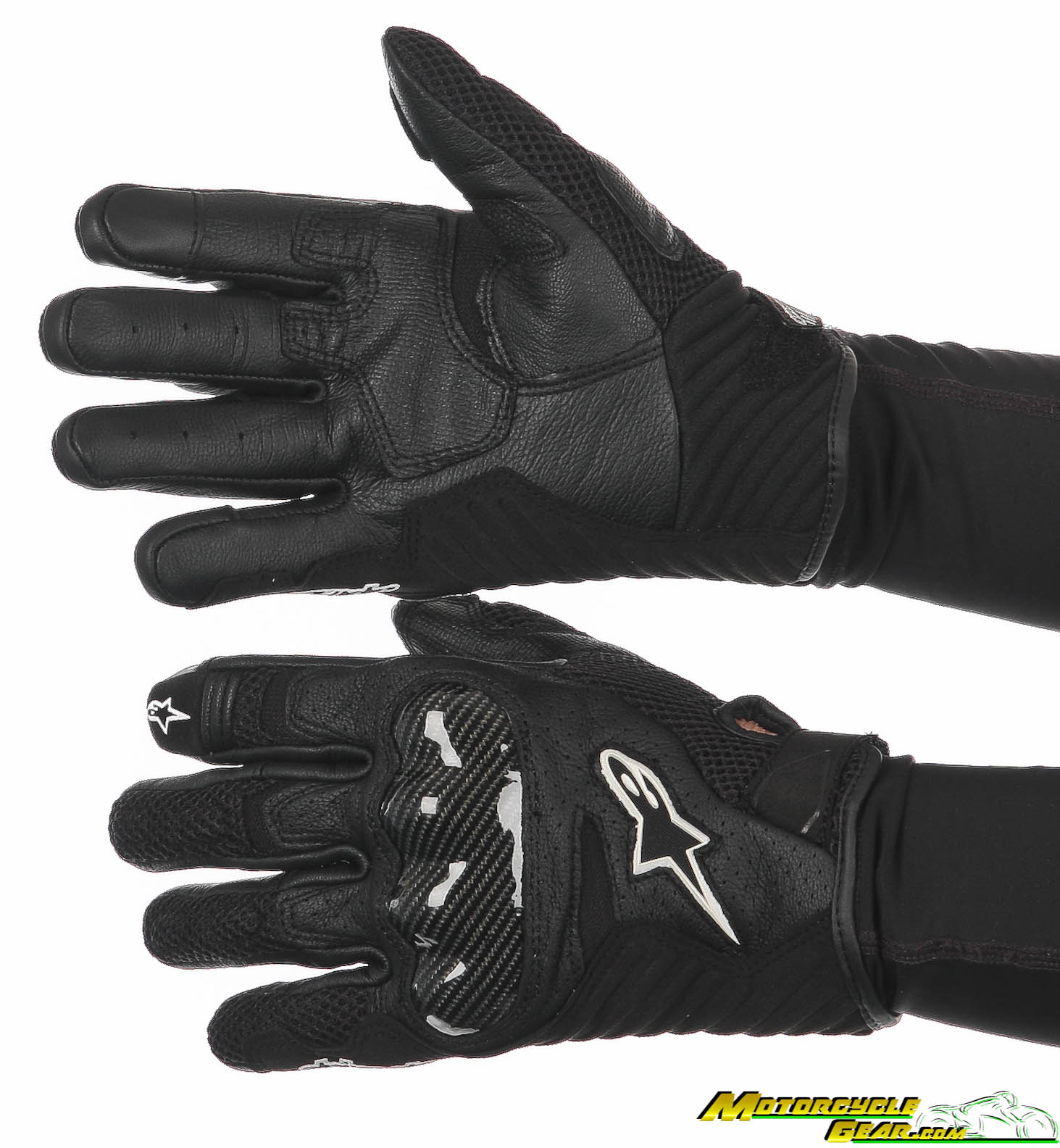 Viewing Images For Alpinestars SMX-1 Air V2 Gloves :: MotorcycleGear.com