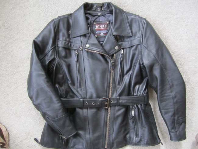 Viewing Images For Xpert Leather Ladies 3/4 length leather jacket ...