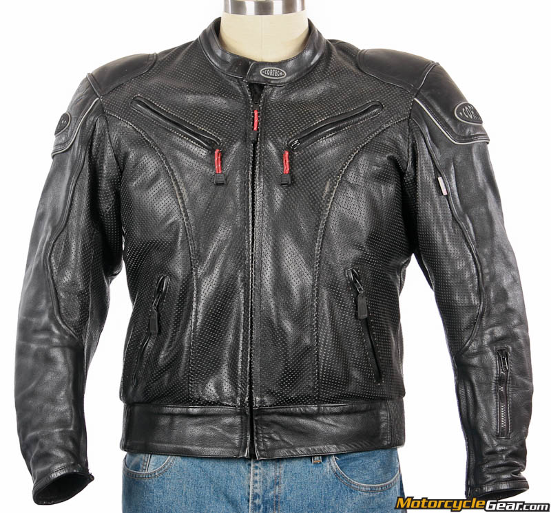 Viewing Images For Cortech Vented Leather Jacket :: MotorcycleGear.com