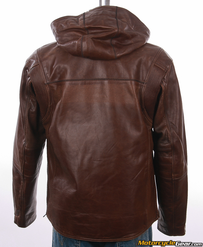 Viewing Images For Icon 1000 Hood Leather Jacket :: MotorcycleGear.com